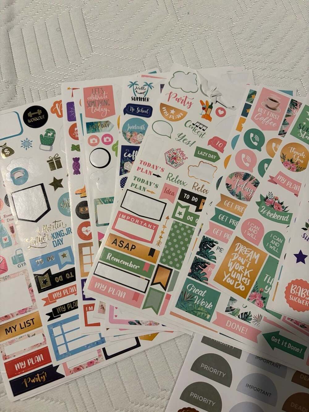 Planner Stickers Set - Picture 3 of 5